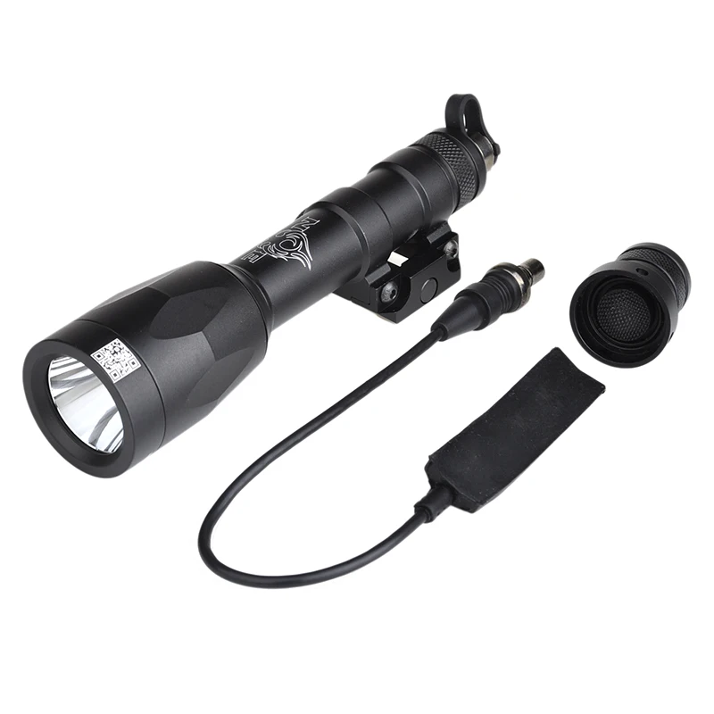 

SEIGNEER Airsoft Weapon Light M600P LED Scout Light Softair Hunting Linterna Rifle Gun Tactical Flashlight