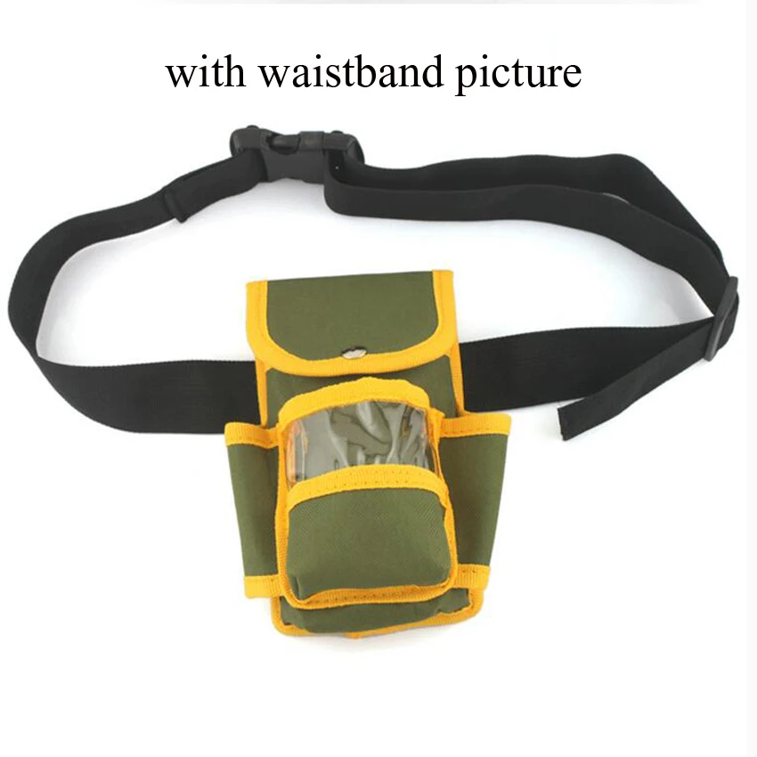 1PC Multifunctional Electrician Tool Bag Waterproof Oxford cloth Tools Kit Pockets  Waist Belt Repair Pouch Pocket Tool