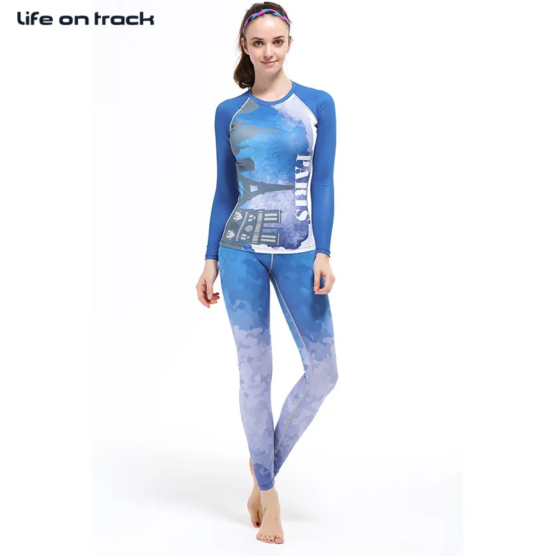 

Women Yoga Sets Sport Compression Tights Running Indoor Fitness Training Female Tights Bodybuilding GYM MMA Skin Tight XS-2XL
