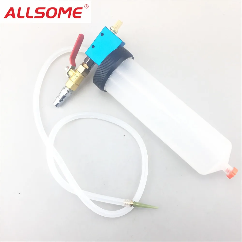ALLSOME Auto Car Brake Fluid Oil Change Replacement Tool Hydraulic Clutch Oil Pump Oil Bleeder Empty Exchange Drained Kit Tool