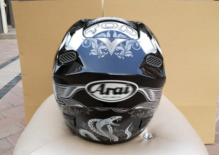 Дешевые ARAI шлем мотоциклетный шлем Мужской персональный Запуск Череп шлем, Capacete