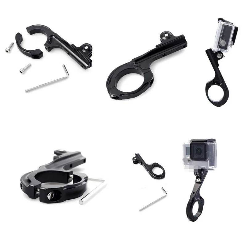 

For Gopro Hero Camera Bicycle Mount Bike Motorcycle Bracket Holder For Go Pro Hero 3+ 6 5 4 3 2 Action Cam Stand Frame Clip