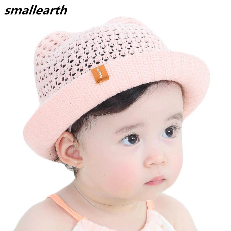 Chapeau De Soleil D Ete Bebe Fille Bassin Chapeau Ajoure Chat Dessin Anime Enfants Casquette De Plage Nouveau Chapeau Respirant Bonnet Aliexpress