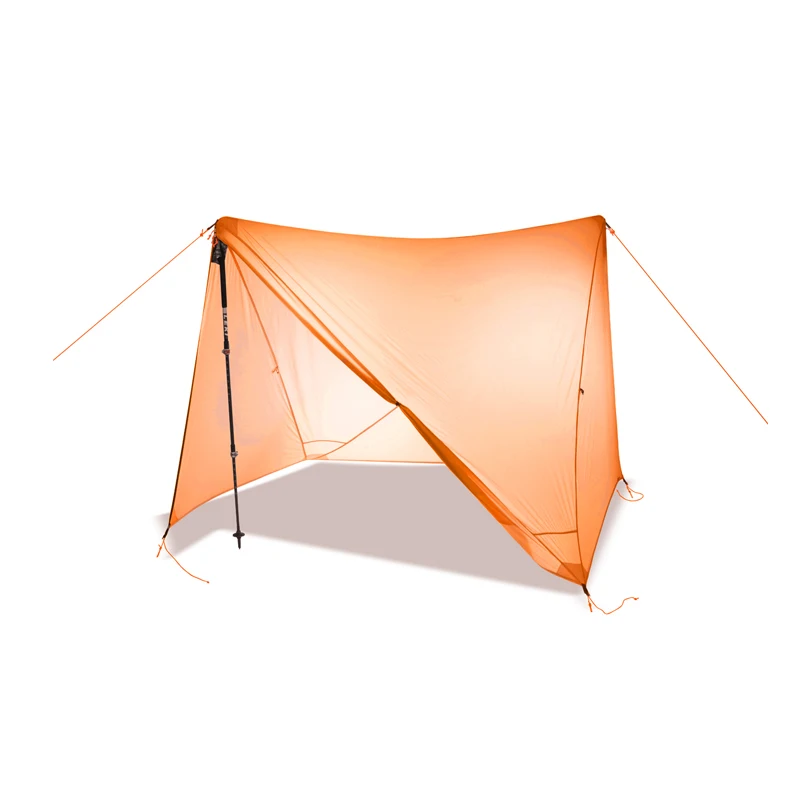 20D ضعف الجانب سيليكون المغلفة النايلون ضوء جدا قماش القنب في الهواء الطلق التخييم المأوى Rainfly