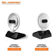 COMFAST 300 Мбит/с~ 1200 Мбит/с Высокая мощность 10dBi радар антенна USB беспроводной приемник сигнала/излучатель сигнала king wifi адаптер+ кабель для передачи данных