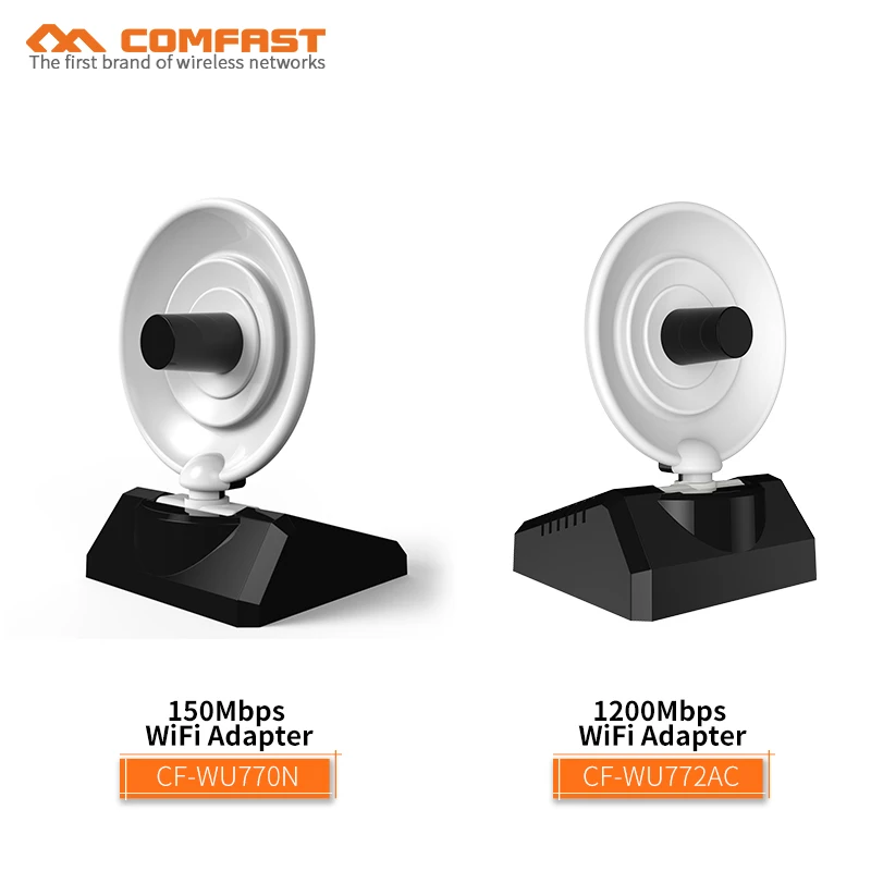 COMFAST 300mbps ~ 1200mbps Высокая мощность 10dBi радар антенна USB беспроводной приемник