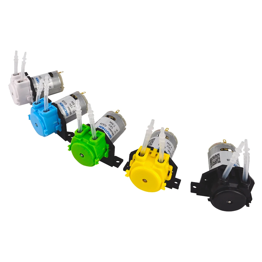 12v 24v Dc Peristaltic Liquid Dosing Pump Hose Pump Dosing Head