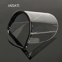JAISATI носимые защитные маски Анти-брызг УФ-доказательство стекло прозрачный защитный чехол маска