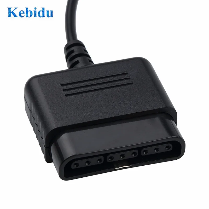 Kebidu usb-геймпад Игровой Контроллер конвертер без драйвера для sony PS1 PS2 адаптер кабель новейший для PS3 PS2