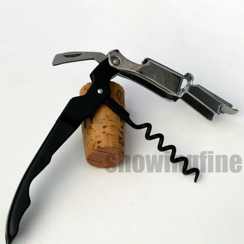 Coutale Wine Corkscrews Sommelier Double Lever Wine spiral Waiter's S.S