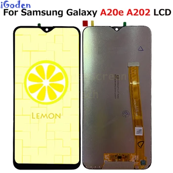 

For Samsung Galaxy A20e A202 A202F A202DS Display Touch Screen Digitizer Assembly A202 A202F/DS For SAMSUNG A20e LCD