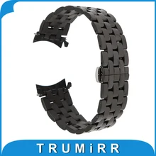 18mm 20mm 22mm 24mm Montre En Acier Inoxydable Bande pour Casio BEM 302 307 501 506 517 EF MTP Butterfly Boucle Bracelet Poignet Bracelet