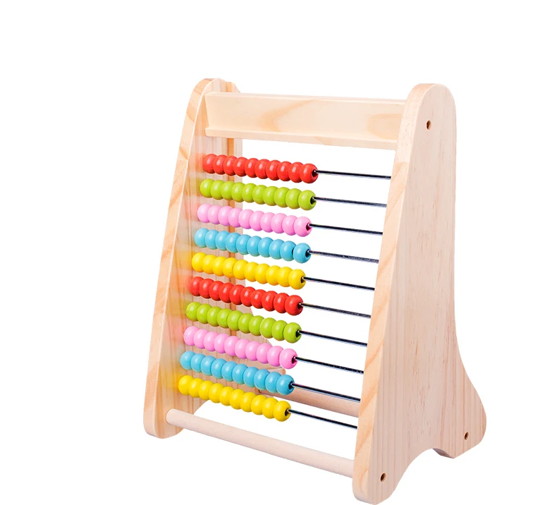 Детские игрушки деревянные игрушки Математика Abacus многофункциональная арифметическая доска для рисования счеты Развивающие игрушки для детей