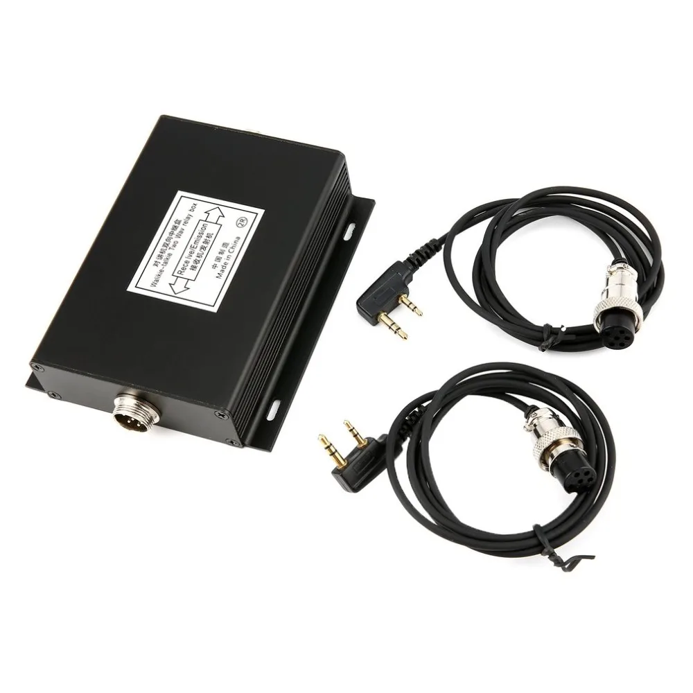 Portable Black SD 2 Digital Repeater Box for DMR Walkie Talkie Ham