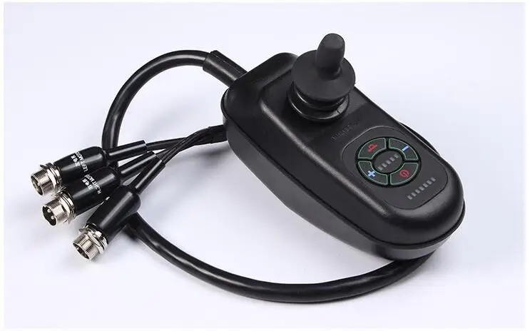 Cheap Double Drive Electric Wheelchair Controller DC 24v Brush Motor Joystick Controller For Wheelchair 8