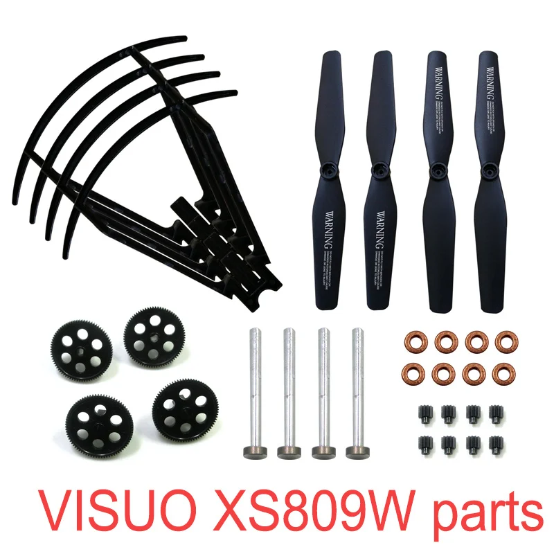 RC Drone Original Parts VISUO XS809W XS809HW XS809 RC Quadcopter <br />Spare Parts Spindle Geared Bearing Motor Geared Engine-in Parts