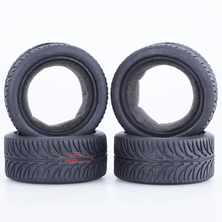 4 шт. 8001 Hsp94123 cherry D4 высокоскоростная шина с протектором Racer 1/10 плоская дорожка RV