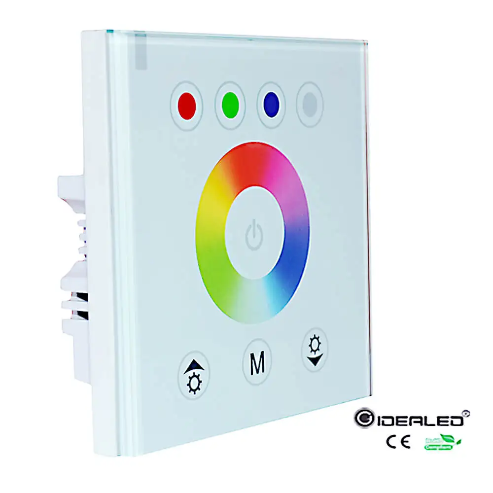 

4CH Touch Panel RGBW LED controller