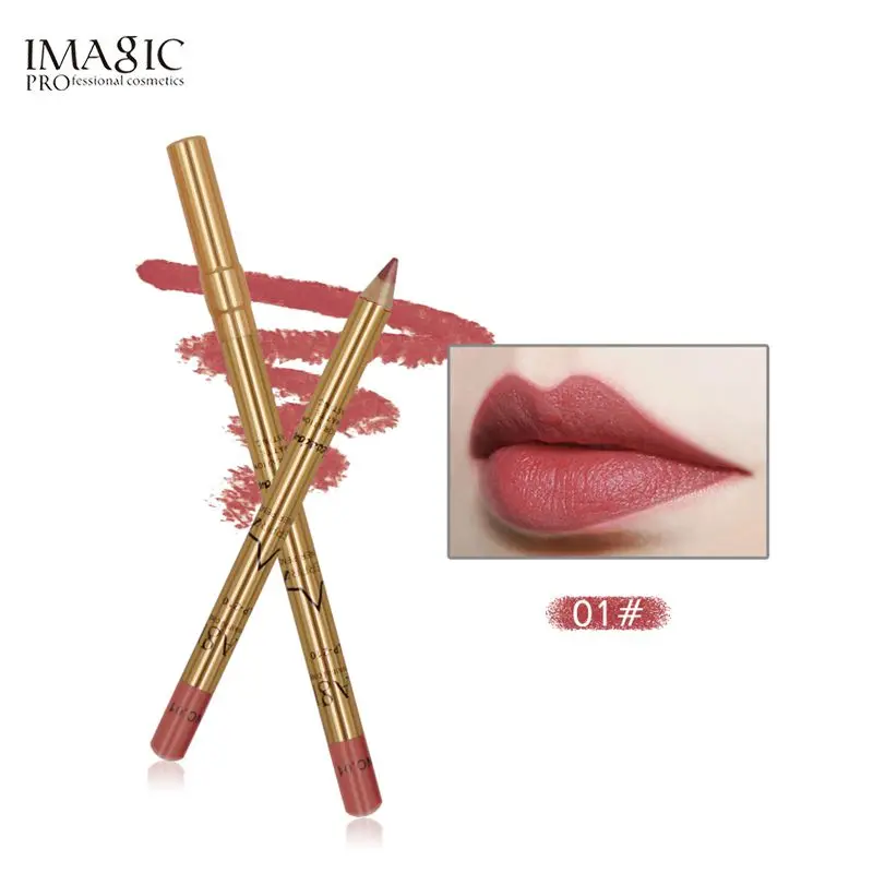 Imagic/для губ лайнер Матовая Помада Лайнер 8 цветов пикантные Matte Lip стикер