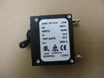 

BSB1-1P-12-C 250V 12A CIRCUIT BRAKER GENERATOR PARTS