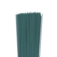 20Pcs 15/25/40cm Artificial Green Flower Stem DIY Floral Material Handmade Wire Stem Accessoies for Wedding Home Decoration - Image 2