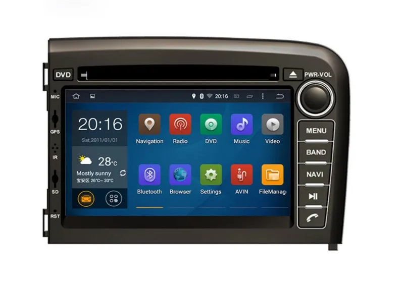 Volvo s80 магнитола android