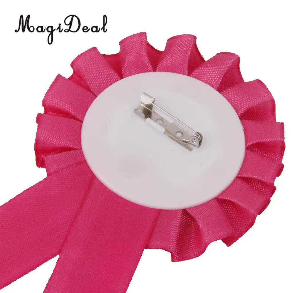 MagiDeal A Plain blank Award Ribbon Badge Bridal Shower Favors Hen Party Decorations