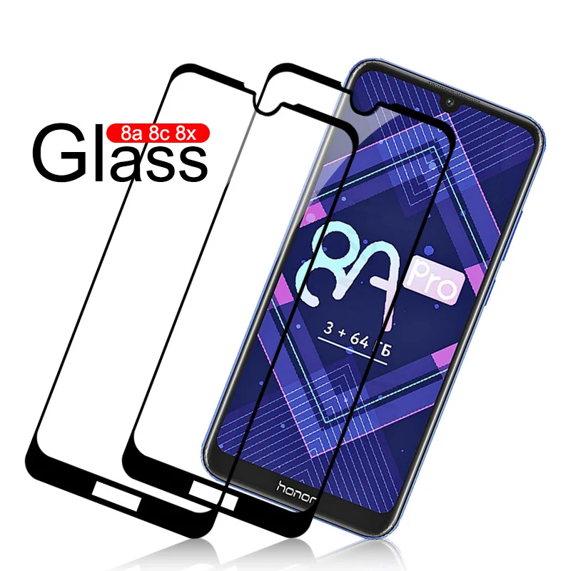Защитное стекло для Honor 8 8A Prime 8C 8X 2 шт. | Мобильные телефоны и аксессуары