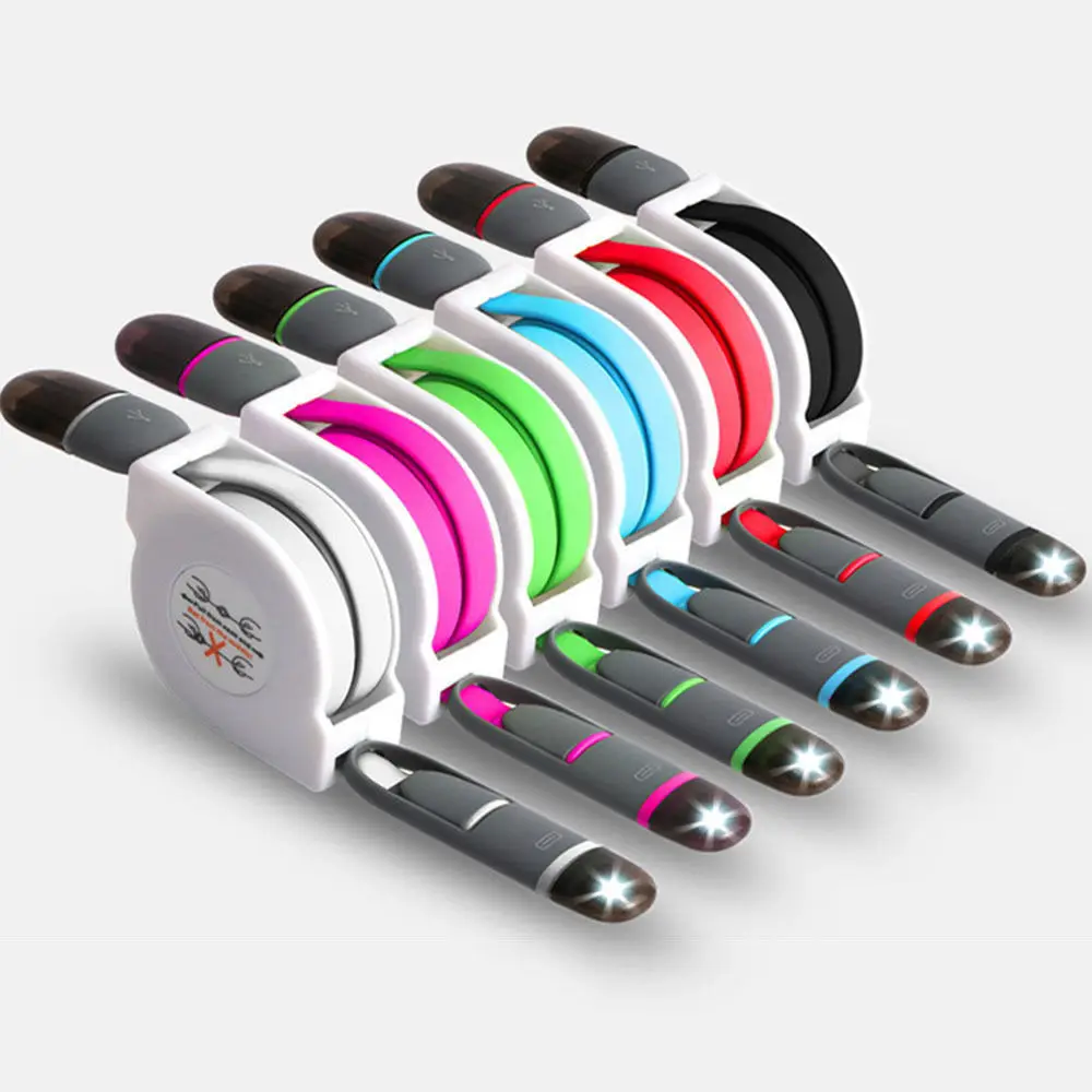 Выдвижной 2 в 1 Micro USB порт+ для IOS кабель для передачи данных для iPhone samsung Xiaomi huawei зарядный кабель USB порт передачи данных
