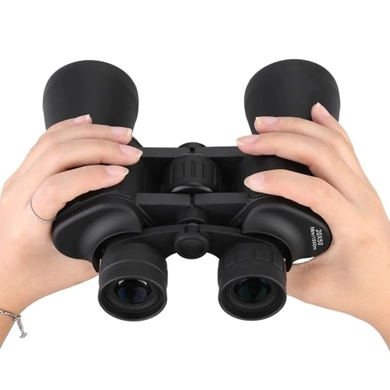 15% مناظير تلسكوب 20x50 56 m/1000 m البصرية عدسة للسفر التخييم المشي لمسافات طويلة في الهواء الطلق الأنشطة