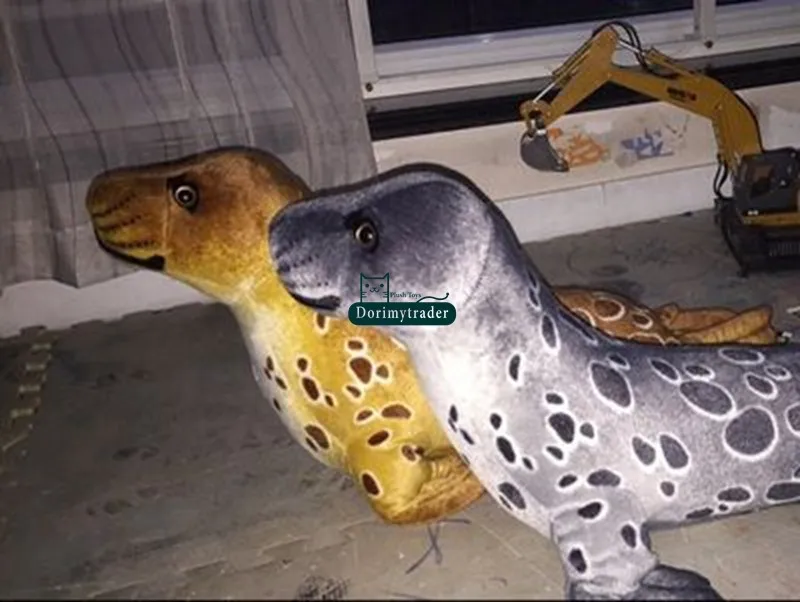 Dorimytrader New 39''  100cm Cute Stuffed Soft Plush Giant Simulated Animal Seal Toy  (10)