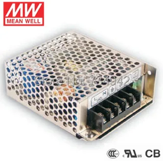 

MEANWELL 5V 25W UL Certificated NES series Switching Power Supply 85-264V AC to 5V DC