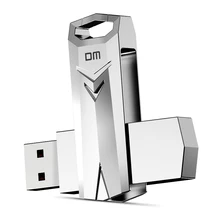 USB3.0 флэш-накопитель высокоскоростной PD096 32 Гб 64 Гб 128 ГБ металлическая скорость записи от 10 МБ-60 Мб