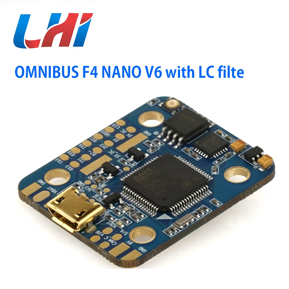 Полетный контроль OMNIBUS F4 NANO V6 с LC filte Оригинал Airbot Дроны квадрокоптером rc самолет