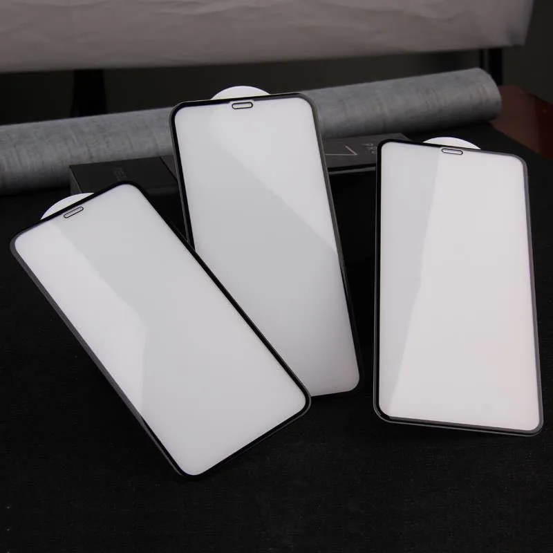 

Tempered Glass For iPhone XS Max 5D Round Edge Curved Screen Protector For iPhone XR XS Max XS X(10) Glass Film Full Cover EEMIA