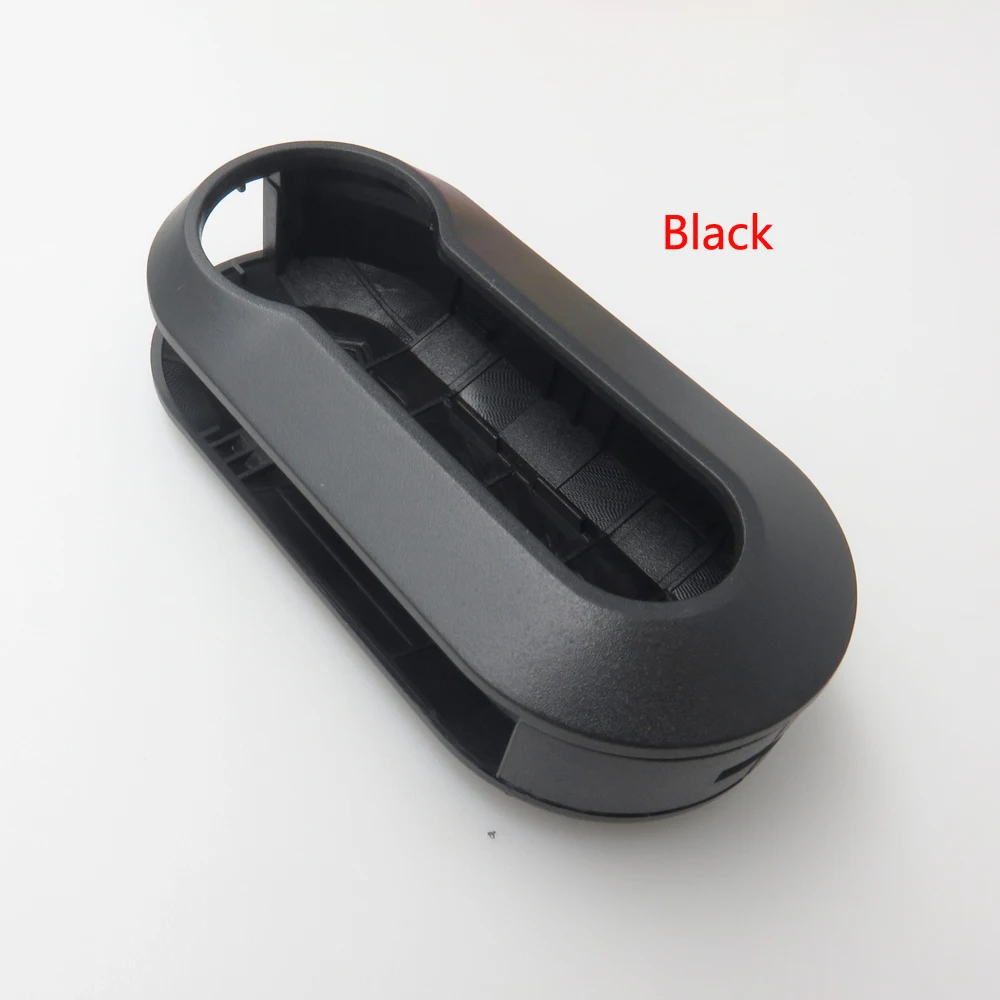 Cocolockey Replacement Case Shell Plastic KEY Cover Fob For Fiat 500 Panda Punto Bravo Car Flip Key Case 3Buttons Key Case Key Case Cover Car Key Shell Remote Control Case Cover Flip Key Fob Shell