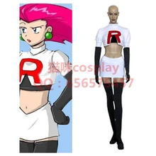 Jesse Pokemon Pocket Monsters Anime Cosplay Disfraces de Halloween