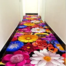 3D креативный цветок трава ковер прополка коврик в прихожую спальню гостиную чайный стол коврики кухня ванная комната противоскользящие маты