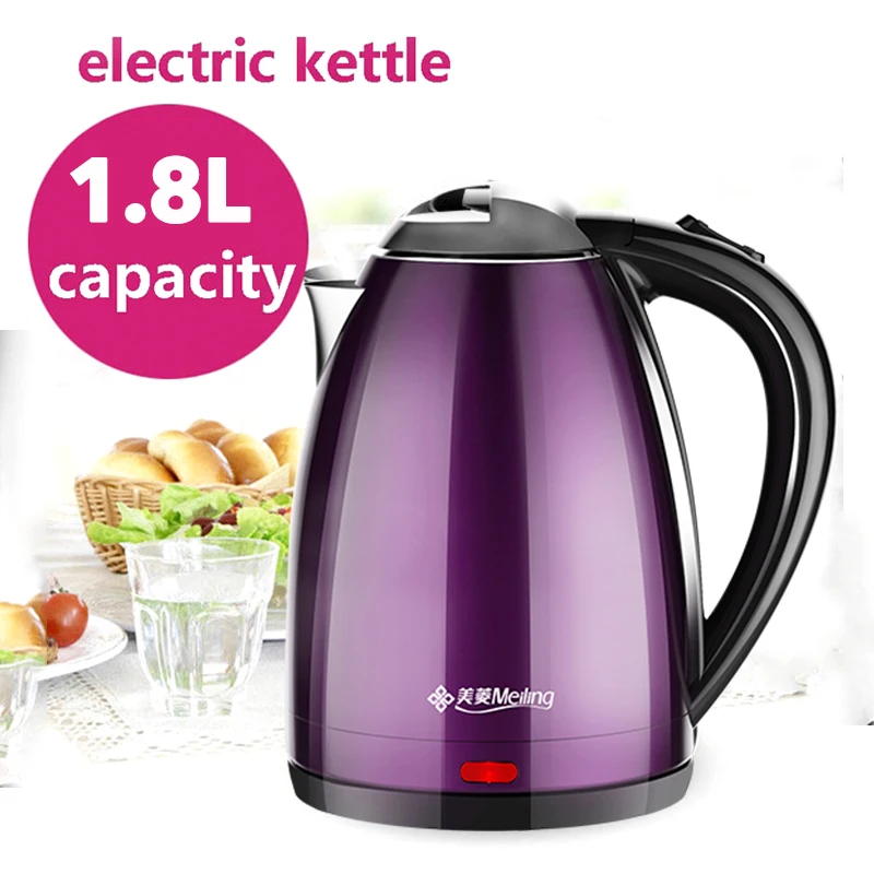 

MeiLing Themos Electric Water Kettle Smart Electric Kettle Double Layer Insulation 304 Stainless Steel Fast Heating Water Boiler