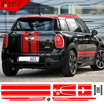 

ETIE MINI R60 Countyman Modified Logo 3M Wrap Vinyl Designs Vehicle Sticker Motor Decal Accessories Adhesive PVC Pegatinas