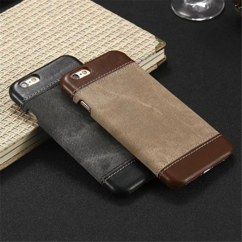 

RMJ-DNA Luxury PU Leather Cover Case For iPhone 6 6s Plus 7 7Plus 8 8plus phone shell Fashion cowboy for iPhone X Capa Coke 5 5s