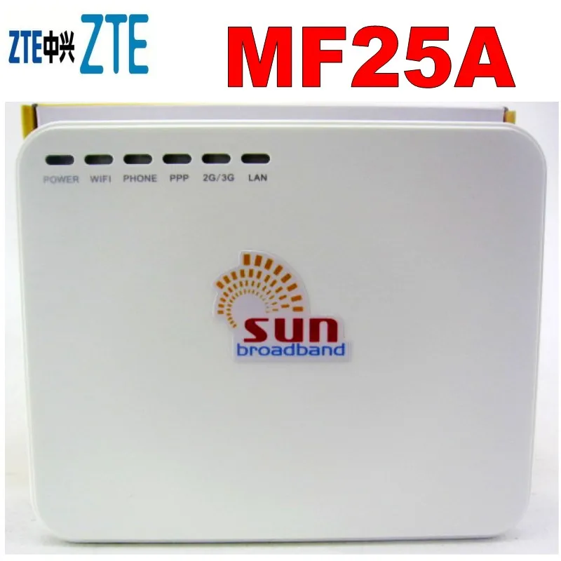 Zte MF25A 3g роутер HSPA+ 21,6 M Мощный 3g Wifi роутер+ sim-карта+ ADSL(3 в одном