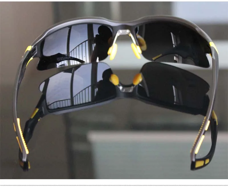 Профессиональные поляризованные велосипедные очки COMAXSUN, велосипедные очки, солнцезащитные очки для вождения, рыбалки, спорта на открытом воздухе, УФ 400 Tr90