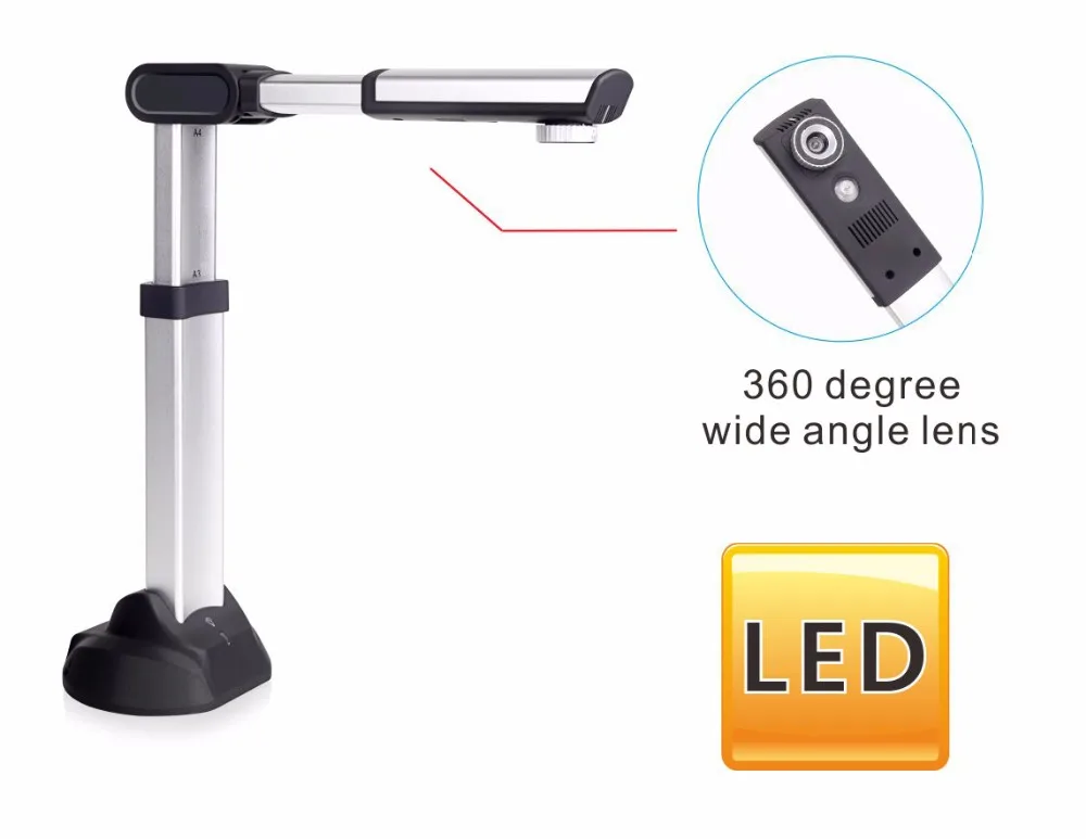  10.0 MP Auto focus A3 scanner Eloam portable large format document Camera S1000A3