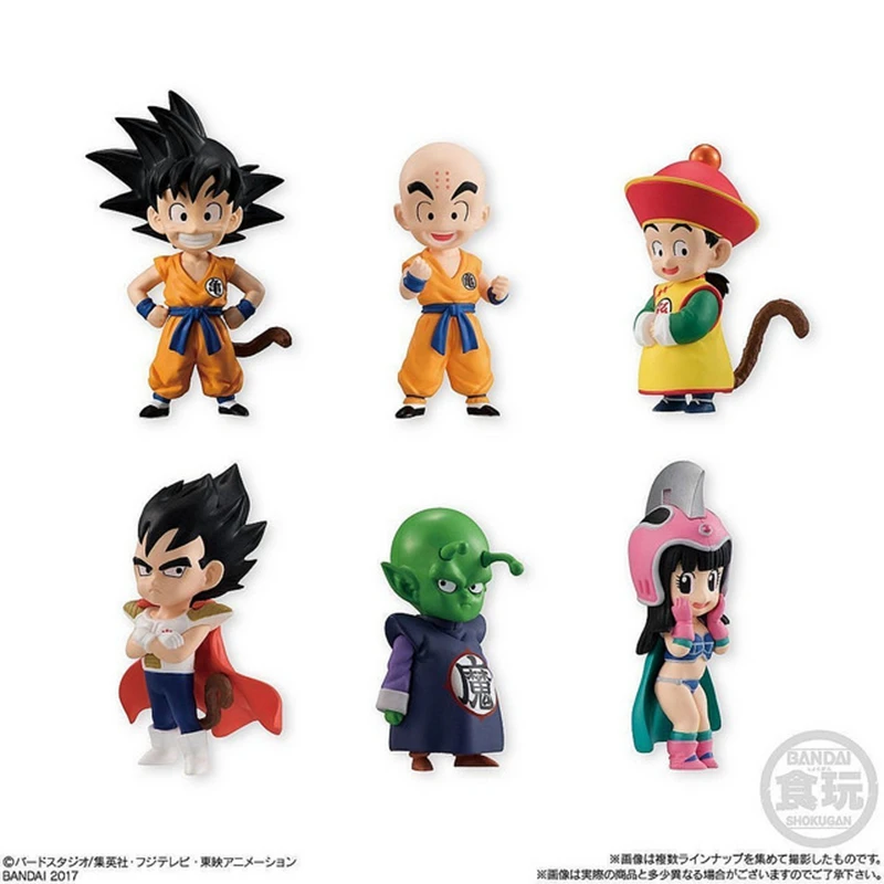 

WSTXBD BANPRESTO Original Dragon Ball Z DBZ Adverge EX Kid Goku Krillin Vegeta Gohan Piccolo PVC Figure Toys Figurals Dolls