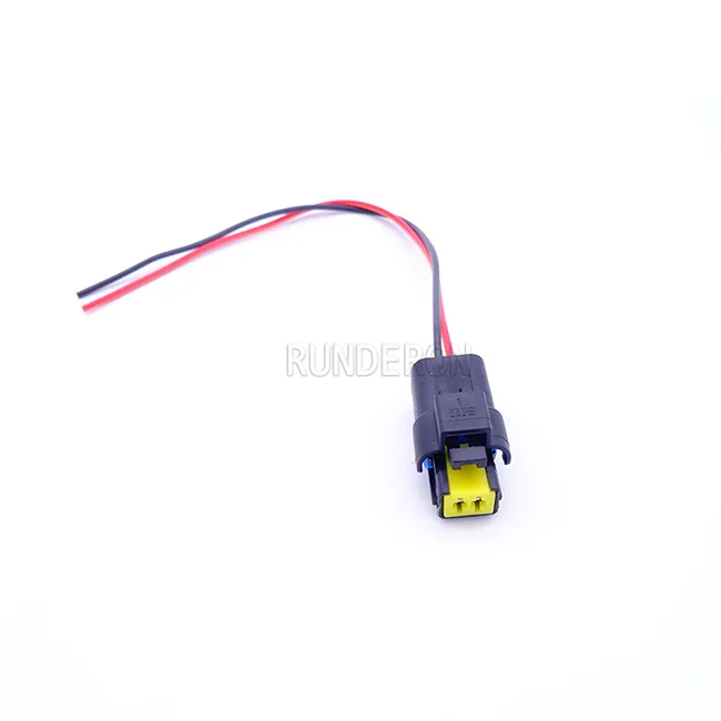 

High Quality Common Rail Injection System Fuel Metering Valve Unit Socket Connector Plug Cable for Delphi