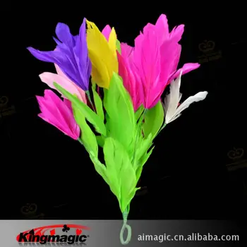 

Feather Flower from Sleeve (Small) Hot Sale Magic Flower Props Magia Tricks Free Shipping