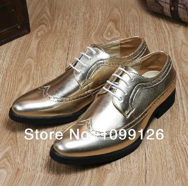 gold and silver flats