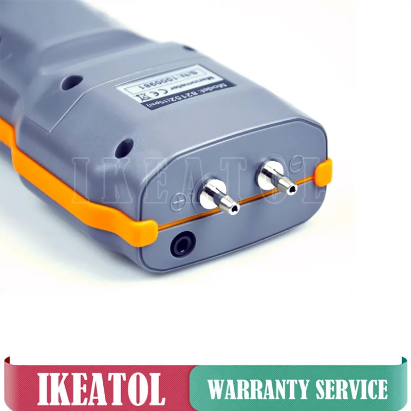 Портативный манометр AZ82152 экономичный цифровой 15psi 11 единиц измерения|Манометры|