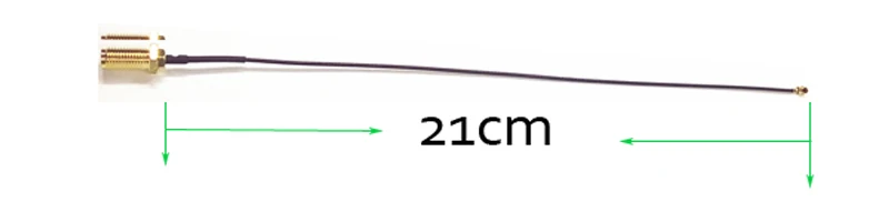 20 шт. 2,4 ГГц телевизионные антенны Wi Fi 5dbi SMA разъем белый 2,4 antena маршрутизатор + 21 см RP-SMA мужской косичка кабель